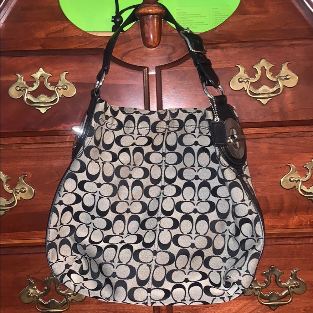 Coach Signature Canvas purse